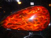 Our Customers Half-Shells airbrushed and painted by Illusions Custom Paint and Airbrush.