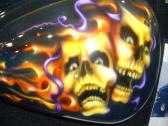 Our Half Shell <mark class="comcode_highlight">painted</mark> by Illusions Custom Paint and Airbrush.